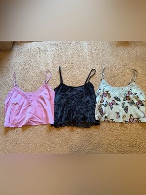 Colsie Mixed 3-Pack Camisoles/sleep tanks